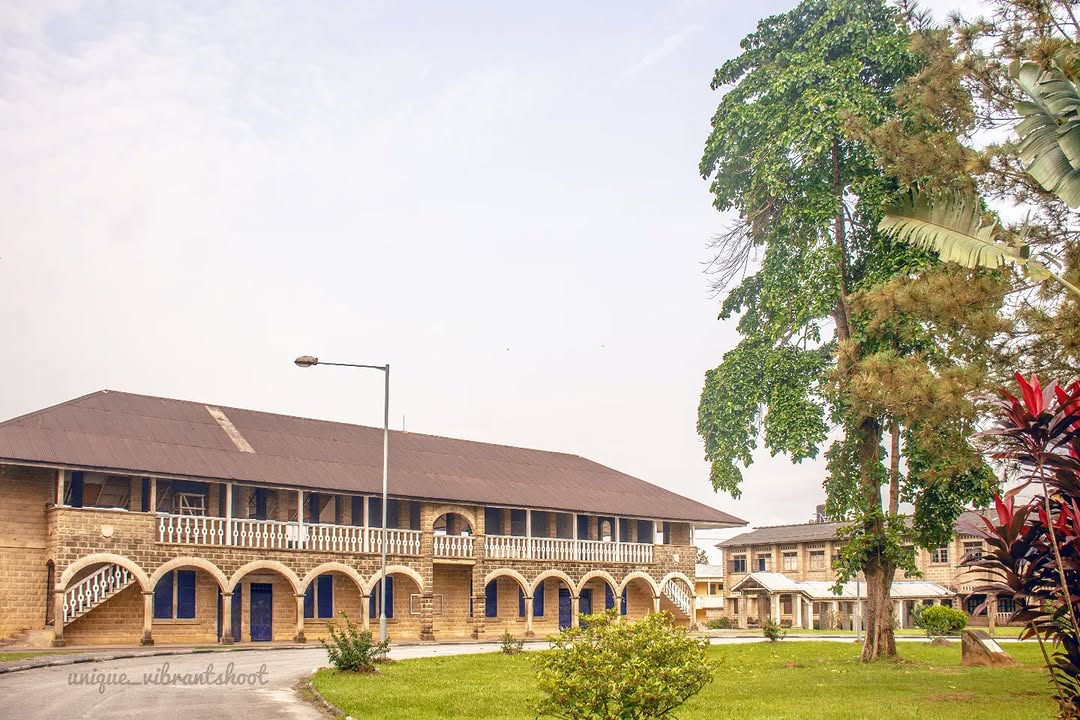 An ancient missionary building in Hope Waddell Training Institution.