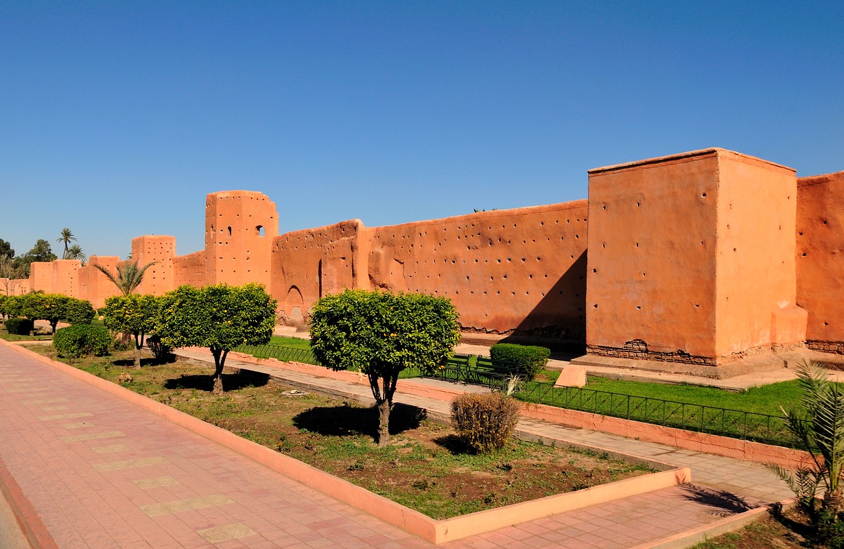 Entrance to the City Walls of Marrakech