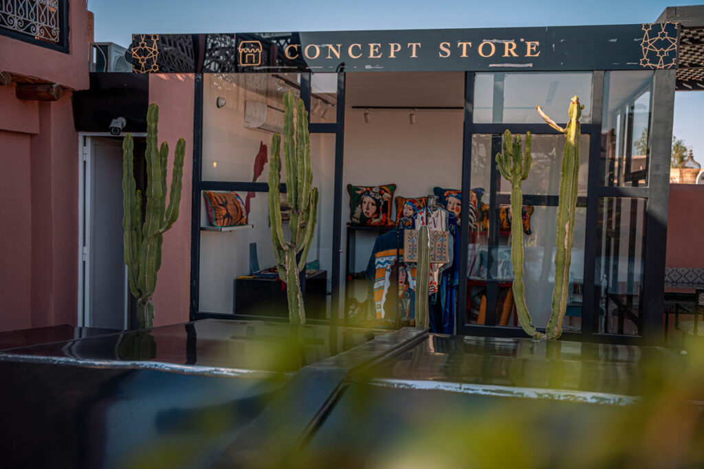 Museum of Moroccan Elegance rooftop shop