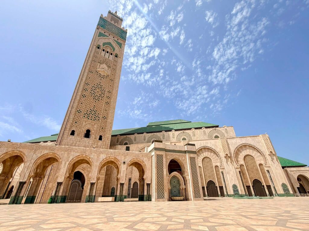Hassan II Mosque in Casablanca