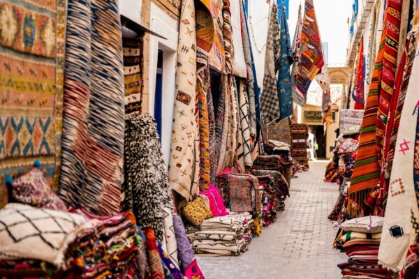 Traditional Carpet Souks Marrakech